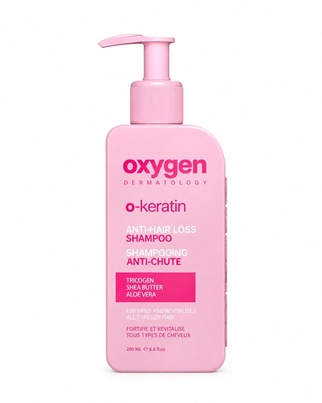 O-KERATIN Anti-Hair loss shampoo 200ml - Oxygen Dermatology