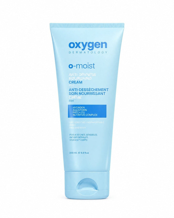 O-MOIST ANTI-DRYNESS NOURISHING CREAM 200 ml - Oxygen Dermatology