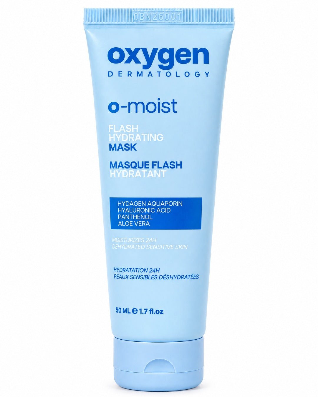 O-MOIST FLASH HYDRATING MASK - Oxygen Dermatology