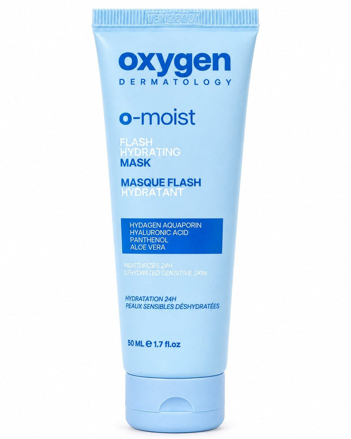 O-MOIST FLASH HYDRATING MASK - Oxygen Dermatology