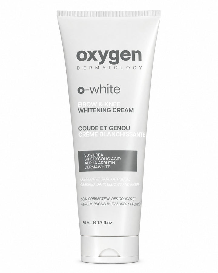 O-WHITE Elbow & Knee Whitening Cream 50ml - Oxygen Dermatology