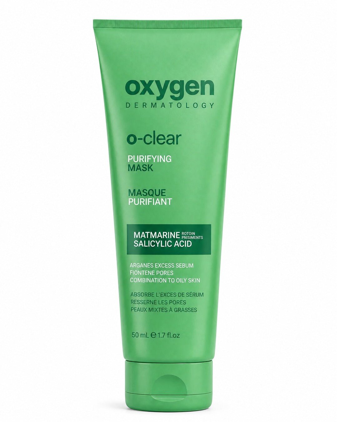 O-CLEAR Purifying Face Mask - Oxygen Dermatology