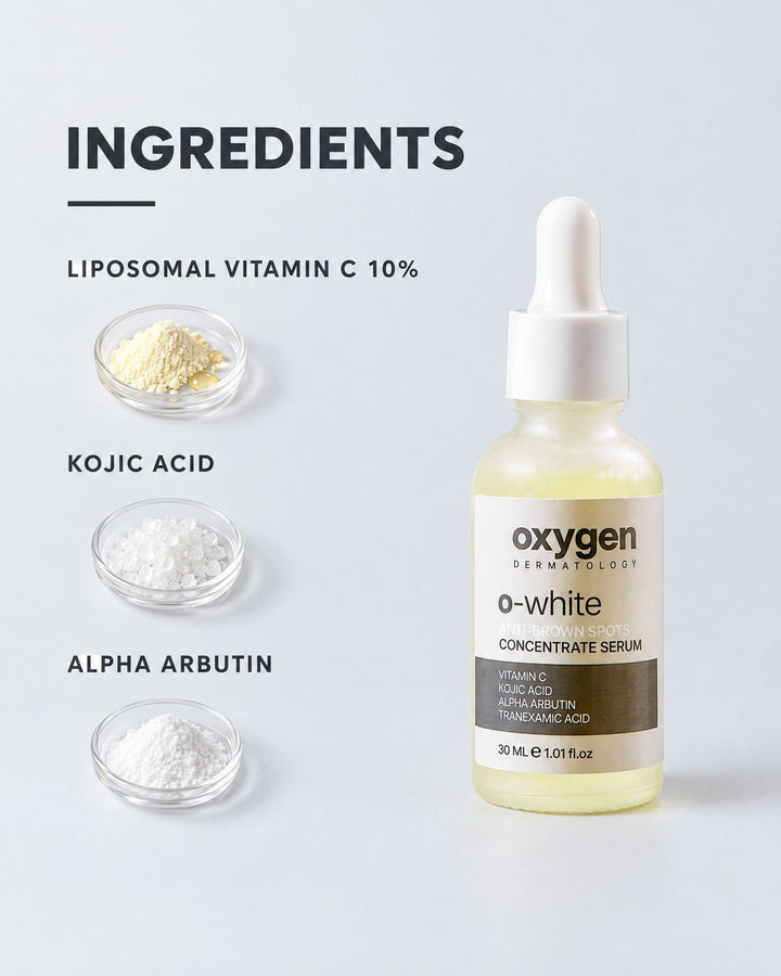 O-White advanced whitening serum 30 ml - Oxygen Dermatology