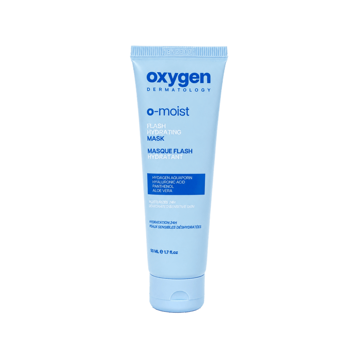 O-MOIST FLASH HYDRATING MASK - Oxygen Dermatology