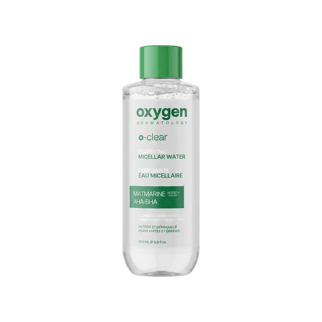 O - Clear Purifying Micellar Water - Oxygen Dermatology