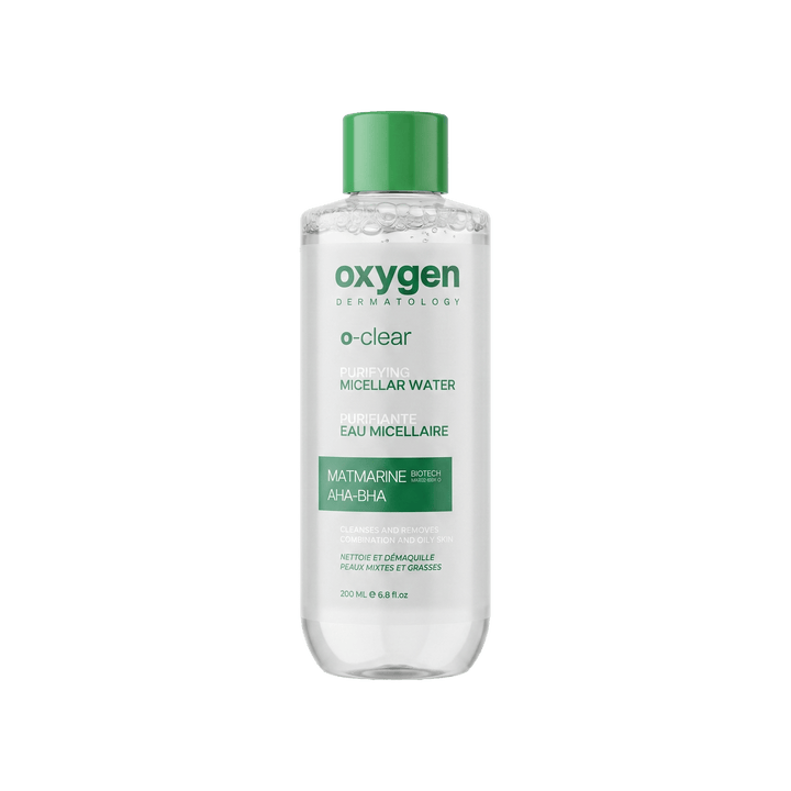 O - Clear Purifying Micellar Water - Oxygen Dermatology