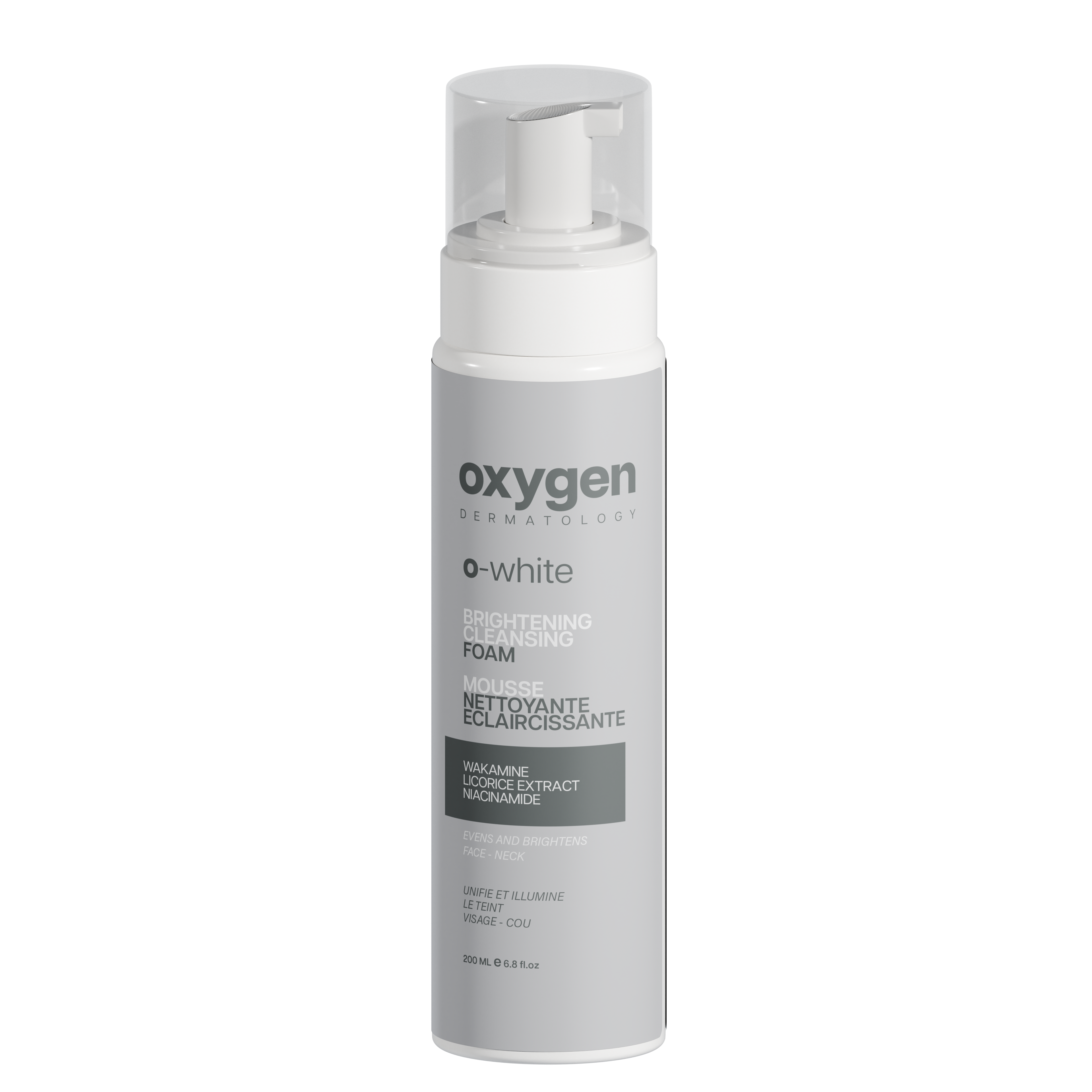 O-WHITE Brightening Cleansing Foam 200ml