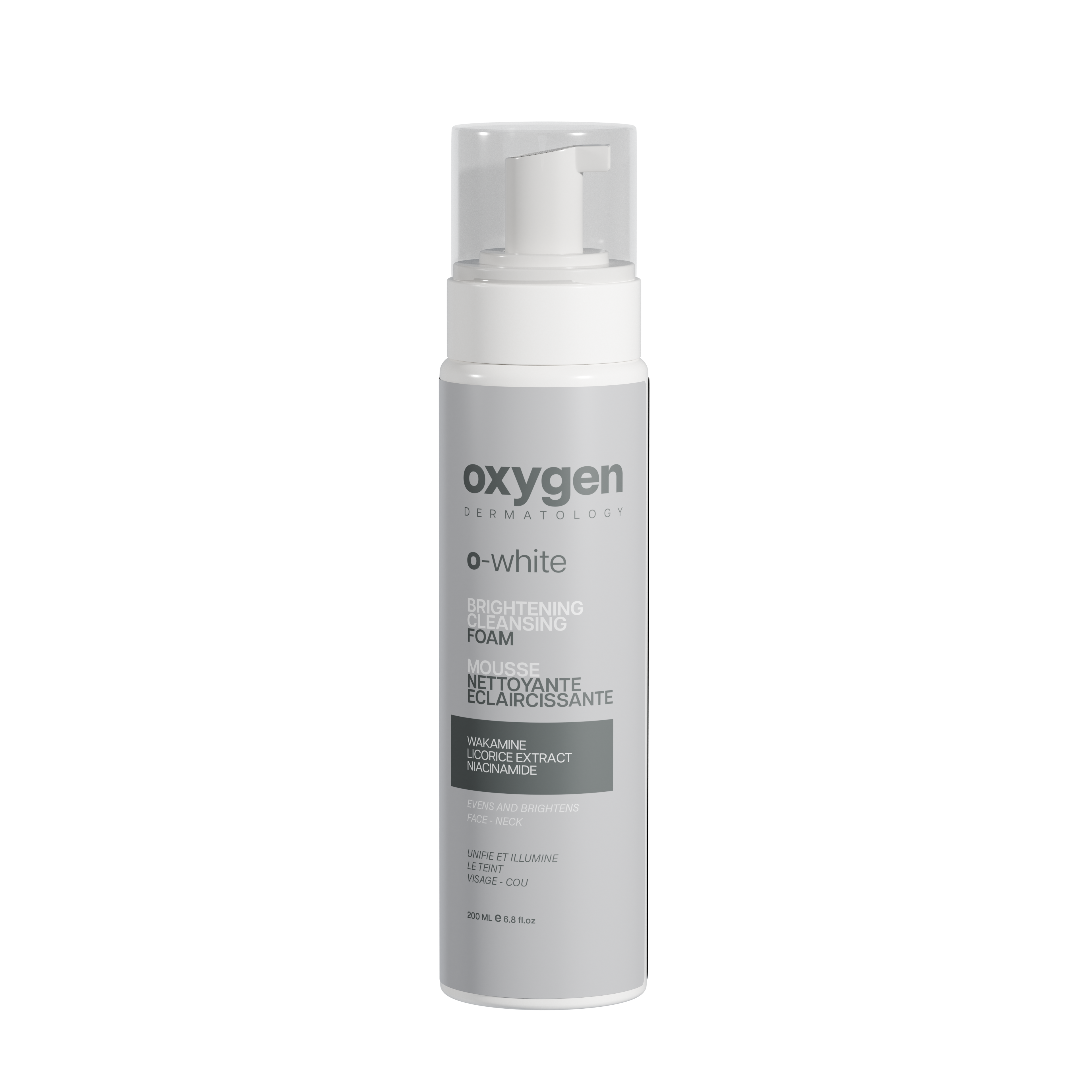 O-WHITE Brightening Cleansing Foam 200ml